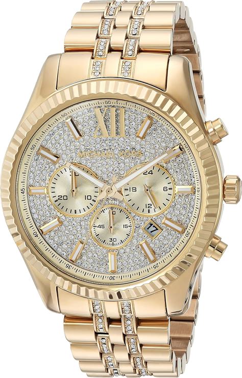 michael kors mens diamond watch|Michael Kors men's watches gold.